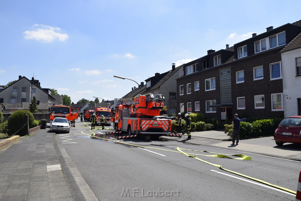 Feuer 1 Koeln Porz Grengel Waldstr P004.JPG - Miklos Laubert